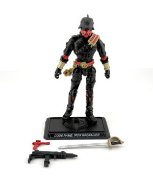 GI Joe 25th Anniversary Loose Iron Grenadier (Comic)