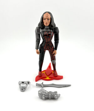 Star Trek Playmates (5 Inch) Loose K’Ehlyr (Silver Accessories)