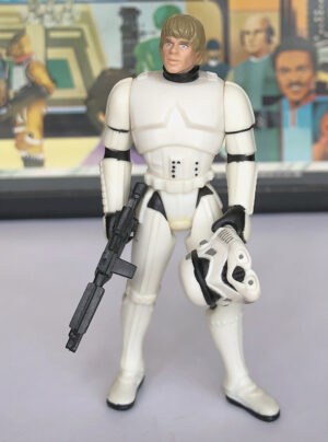 Star Wars Power of the Force 2 (3.75 Inch) Loose Luke Skywalker Stormtrooper