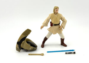 Star Wars Saga 2002 (3.75 Inch) Loose Obi-Wan Kenobi Coruscant Chase