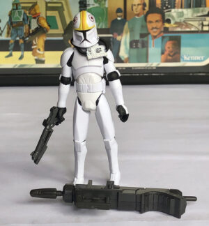 Star Wars Clone Wars 2008 (3.75 Inch) Loose Oddball Clone Pilot #11