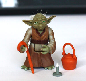Star Wars Power of the Force 2 (3.75 Inch) Loose Yoda with Boiling Pot