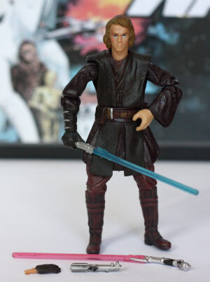 Star Wars Revenge of the Sith (3.75 Inch) Loose Anakin Skywalker Lightsaber Attack