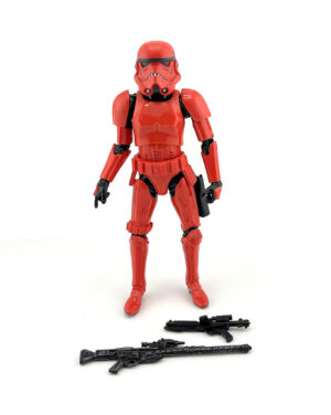 Star Wars Black Series (6 Inch) Loose Crimson Stormtrooper Entertainment Earth 4-Pack