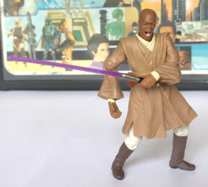 Star Wars Saga 2002 (3.75 Inch) Loose Mace Windu Geonosian Rescue