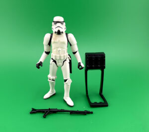 Star Wars Power of the Force 2 (3.75 Inch) Loose Stormtrooper Blaster Damage Commtech