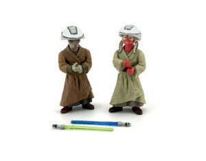 Star Wars Saga 2003 (3.75 Inch) Loose Ashla & Jempa Jedi Padawans
