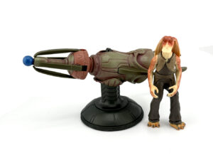 Star Wars Episode 1 (3.75 Inch) Loose Gungan Assault Cannon with Jar Jar Binks