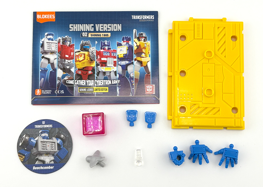 Transformers Blokees Galaxy Beachcomber Mini Model Kit (Shining Series 2) - Image 3